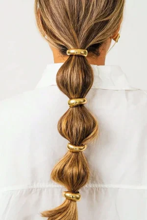 4 Pc Alloy Advanced Headbands Set For Ponytail Styling>MICAS Hot