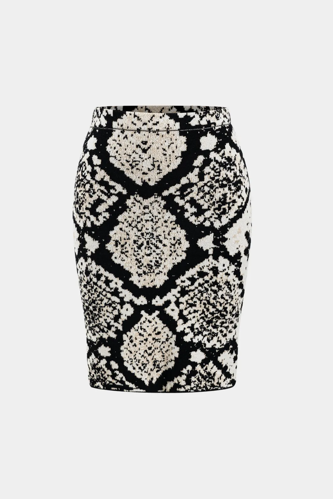 Abstract Pattern Knit Tank Top And Skirt Set>MICAS Sale