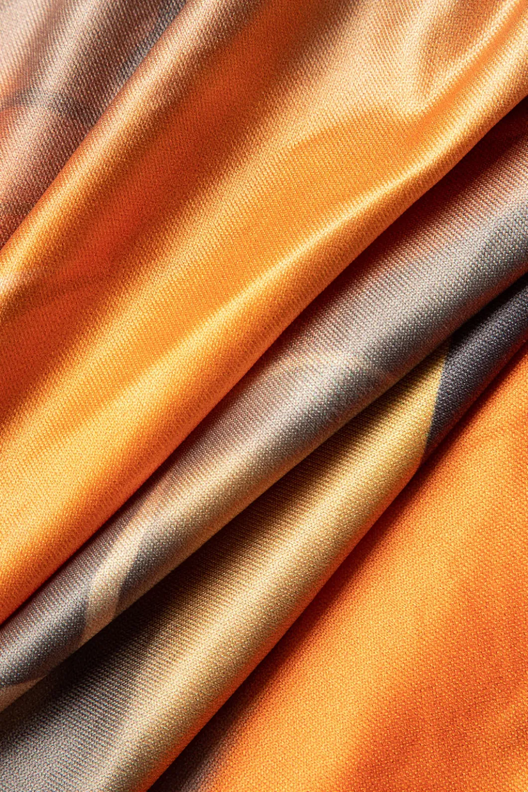 Abstract Print Halter Cowl Neck Slit Mini Dress>MICAS New