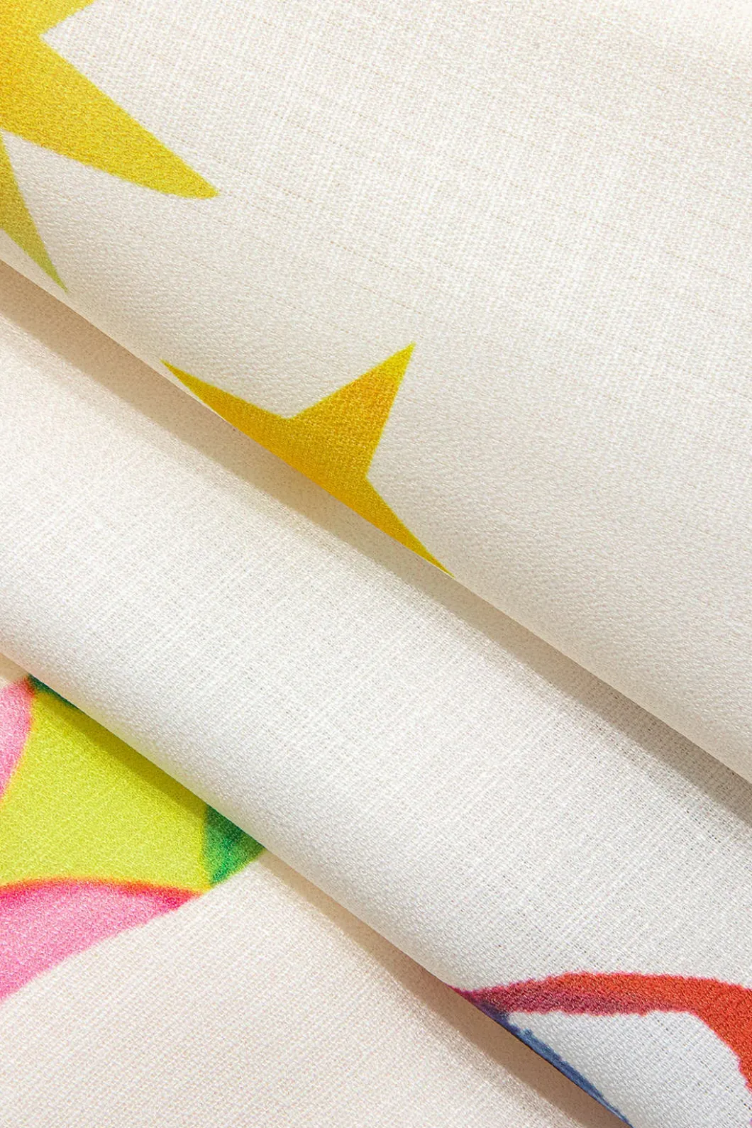 Abstract Print Puff Sleeve Two-Piece Shorts Set>MICAS Best