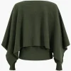 Asymmetrical Long-Sleeve Top>MICAS Clearance