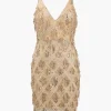 Backless Fringe Sequin Mini Dress>MICAS Best