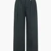 Basic Contrast High Waist Wide Leg Trousers>MICAS Sale
