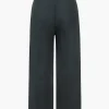 Basic Contrast High Waist Wide Leg Trousers>MICAS Sale