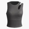 Basic Cut Out Tank Top>MICAS Online