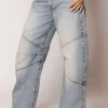 Basic Faded Distressed Jeans>MICAS Clearance