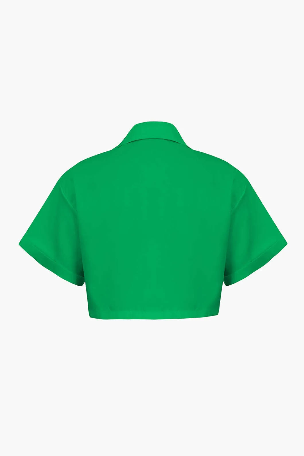 Basic Flap Pocket Twist Hem Shirt>MICAS Fashion