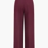Basic High-Waisted Wide Leg Trousers>MICAS Hot