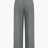 Basic High-Waisted Wide Leg Trousers>MICAS Hot