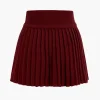 Basic Knit Pleated Skirt>MICAS Discount