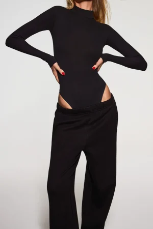 Basic Long Sleeve Bodysuit>MICAS Fashion
