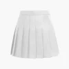 Basic Pleated Mini Skirt>MICAS Discount