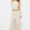 Basic Pleated Wide Leg Pants>MICAS New