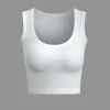 Basic Solid Crop Tank Top>MICAS Clearance