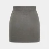 Basic Solid Knit Mini Skirt>MICAS Discount