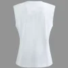 Basic Solid Sleeveless T-shirt>MICAS Hot