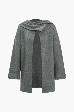 Basic Solid Sweater Cardigan>MICAS Discount