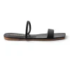 Basic Square Toe Flat Slide Sandals>MICAS Clearance
