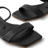 Basic Square Toe Flat Slide Sandals>MICAS Clearance