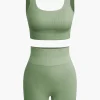 Basic Yoga Tank Top and Shorts Set>MICAS Online