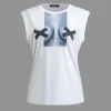 Body Print Sleeveless T-shirt>MICAS Online
