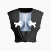Body Print Sleeveless T-shirt>MICAS Online