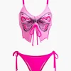 Butterfly Pattern Bikini Set>MICAS Fashion