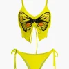 Butterfly Pattern Bikini Set>MICAS Fashion