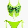 Butterfly Pattern Bikini Set>MICAS Fashion