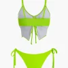 Butterfly Pattern Bikini Set>MICAS Fashion