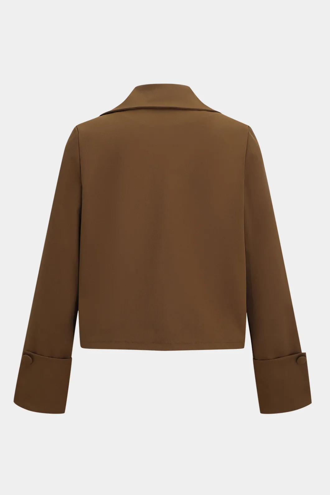 Button Detail Fake Pocket Skirt Set>MICAS Online