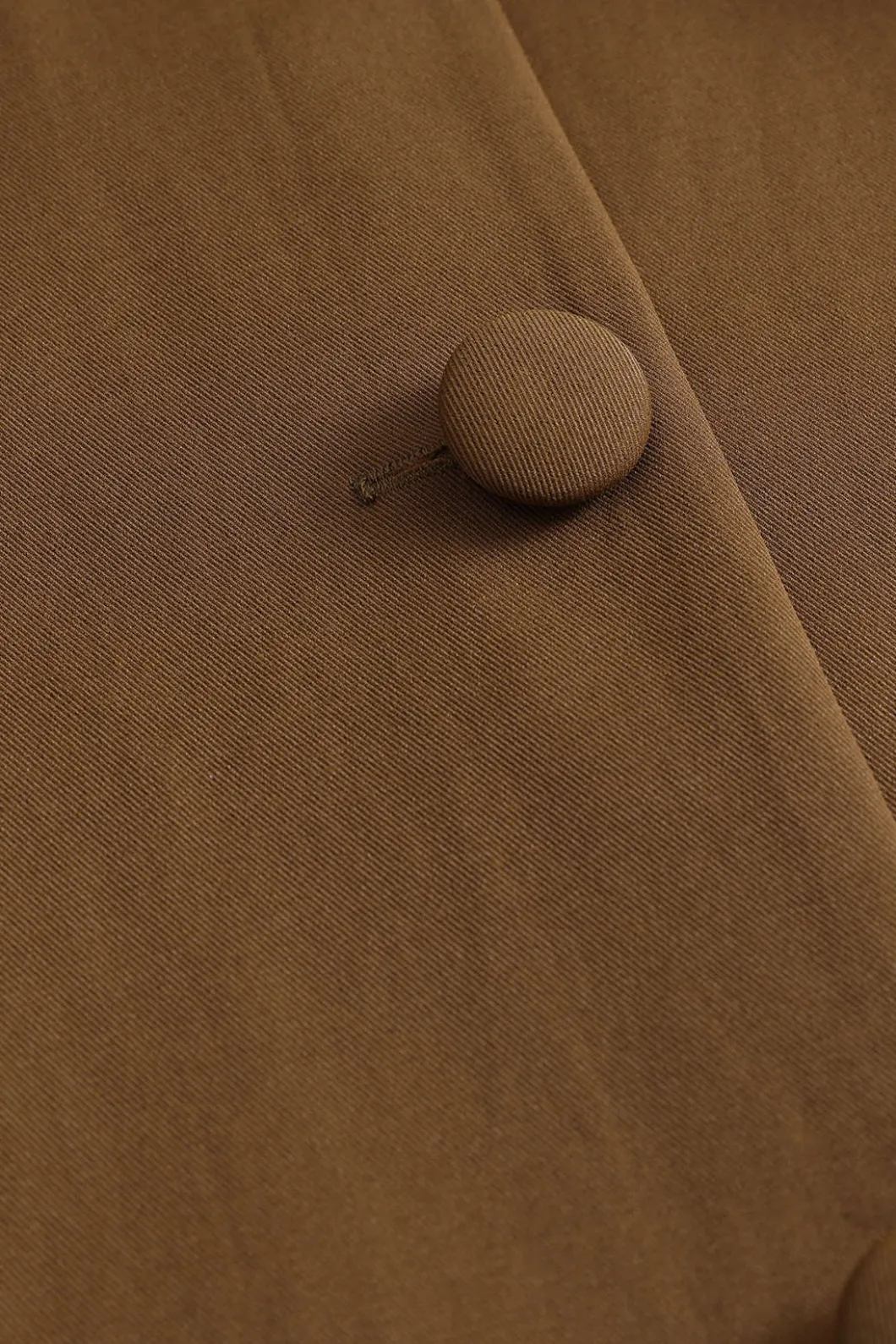 Button Detail Fake Pocket Skirt Set>MICAS Online