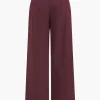Button Detail Wide-Leg Pants>MICAS Fashion