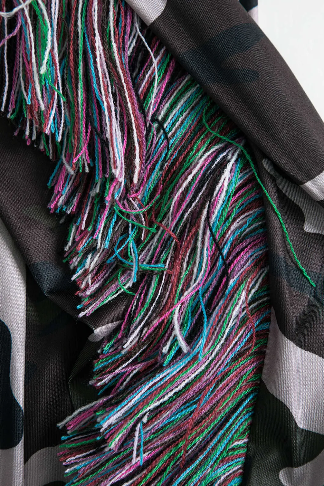 Camo Print Fringe Pocket Top And Trouser Set>MICAS Best