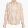 Checked Print Buttons Down Shirt>MICAS Clearance
