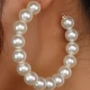 Circular Pearl Earrings>MICAS Fashion