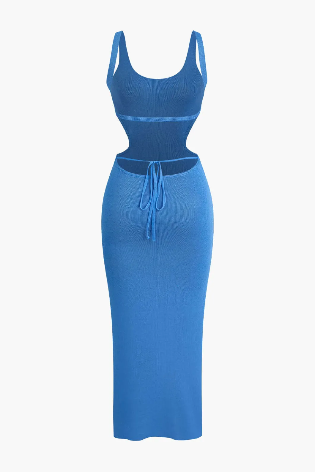 Color Block Backless Cami Knit Dress>MICAS Outlet