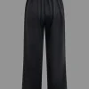 Color Block Drawstring Trousers>MICAS New