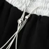 Color Block Drawstring Trousers>MICAS New