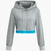 Color Block Hooded Jacket>MICAS Clearance