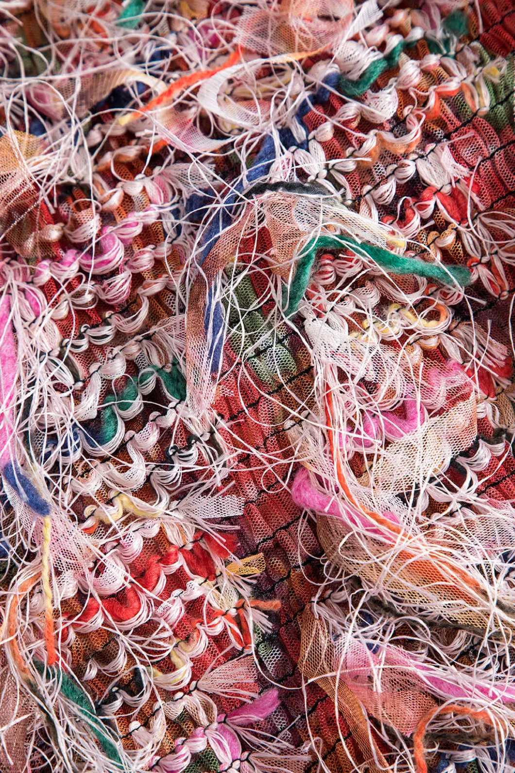 Color Block Print Fringe Long-Sleeve Shirt>MICAS Best