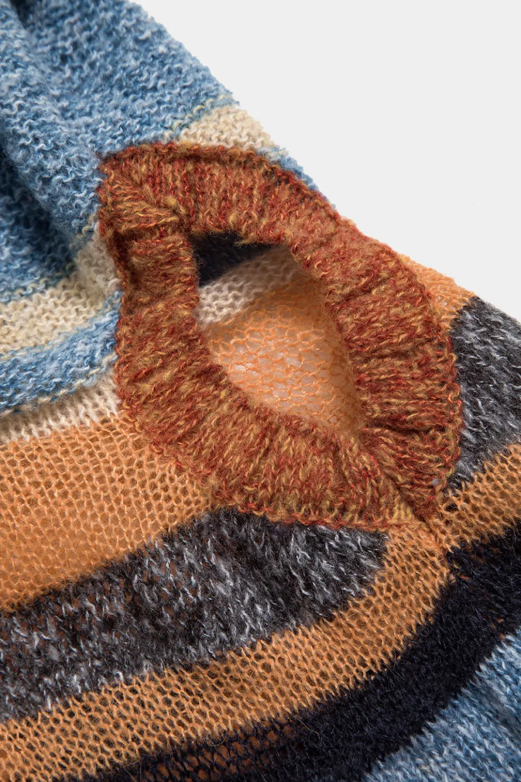 Color Block Print Knit Cut Out Sleeveless Dress>MICAS Outlet