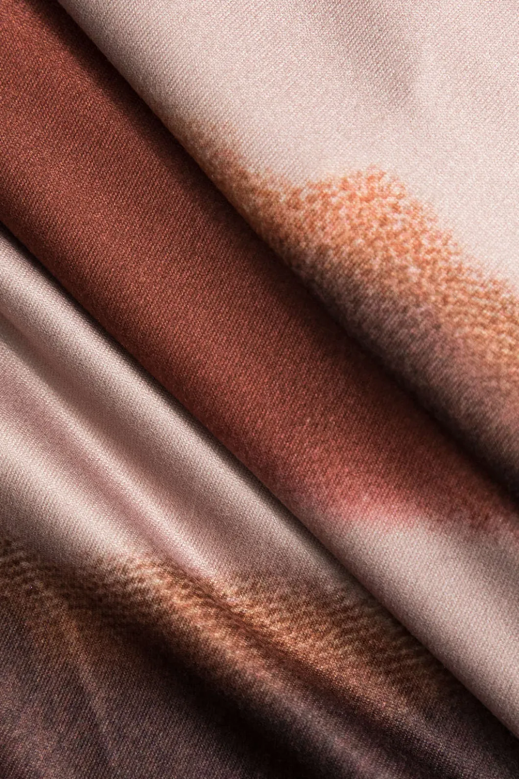 Color Block Print Slit Midi Skirt>MICAS Sale