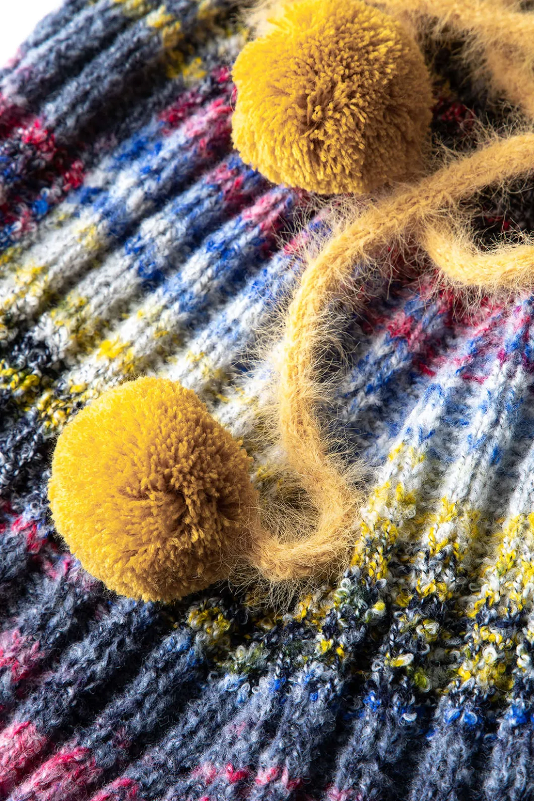 Color Block Sweater Fringe Trim Skirt>MICAS Discount