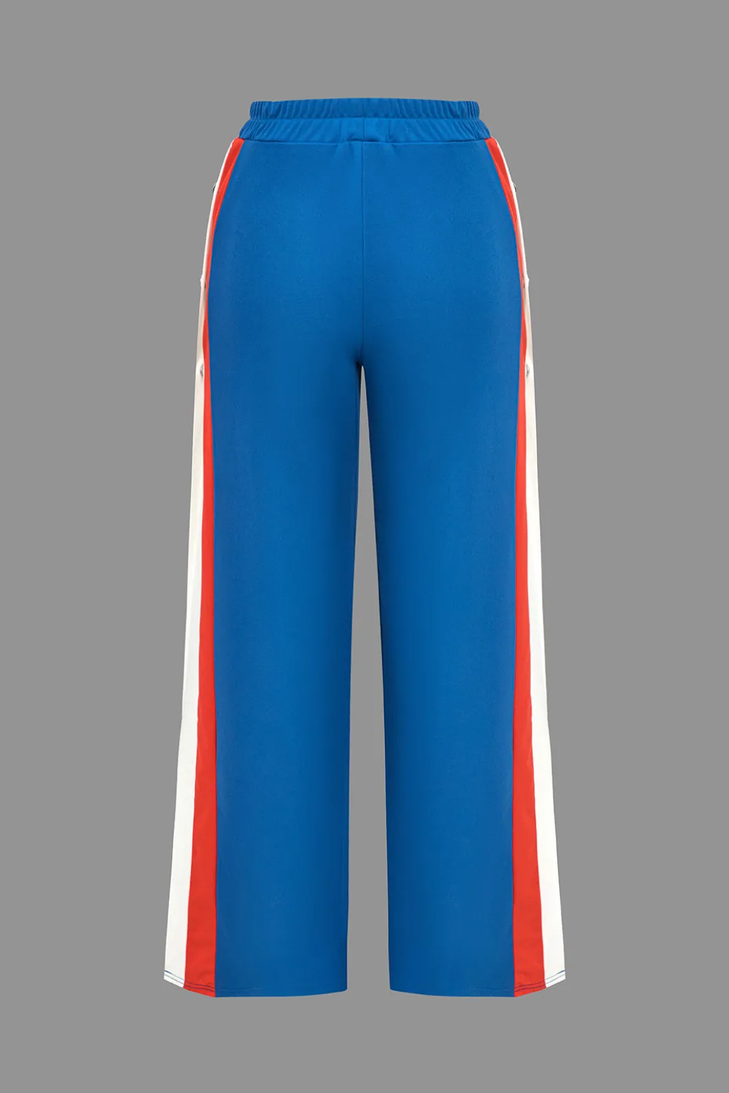 Color Block Wide Leg Trousers>MICAS Hot