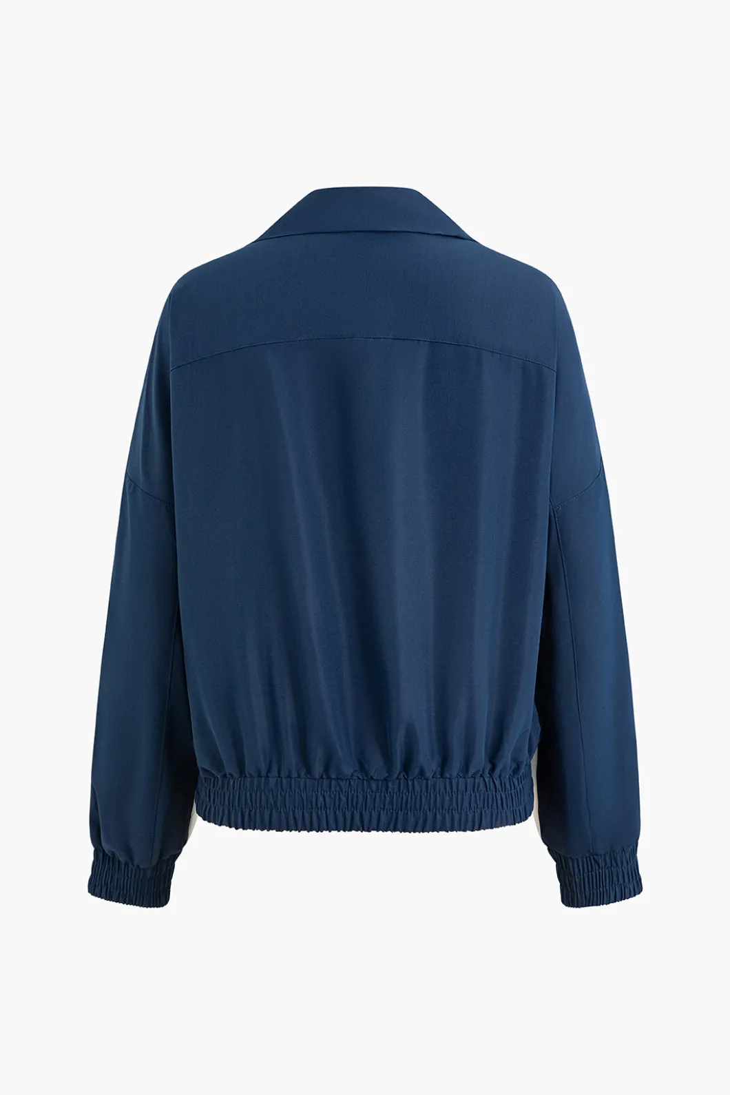 Color Block Zipper Jacket>MICAS Clearance