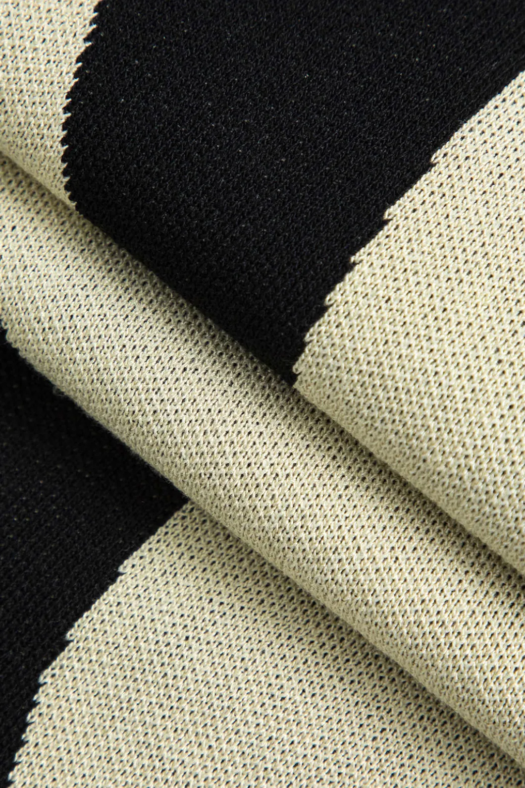 Contrast Abstract Print Fringe Sweater Trousers>MICAS Best