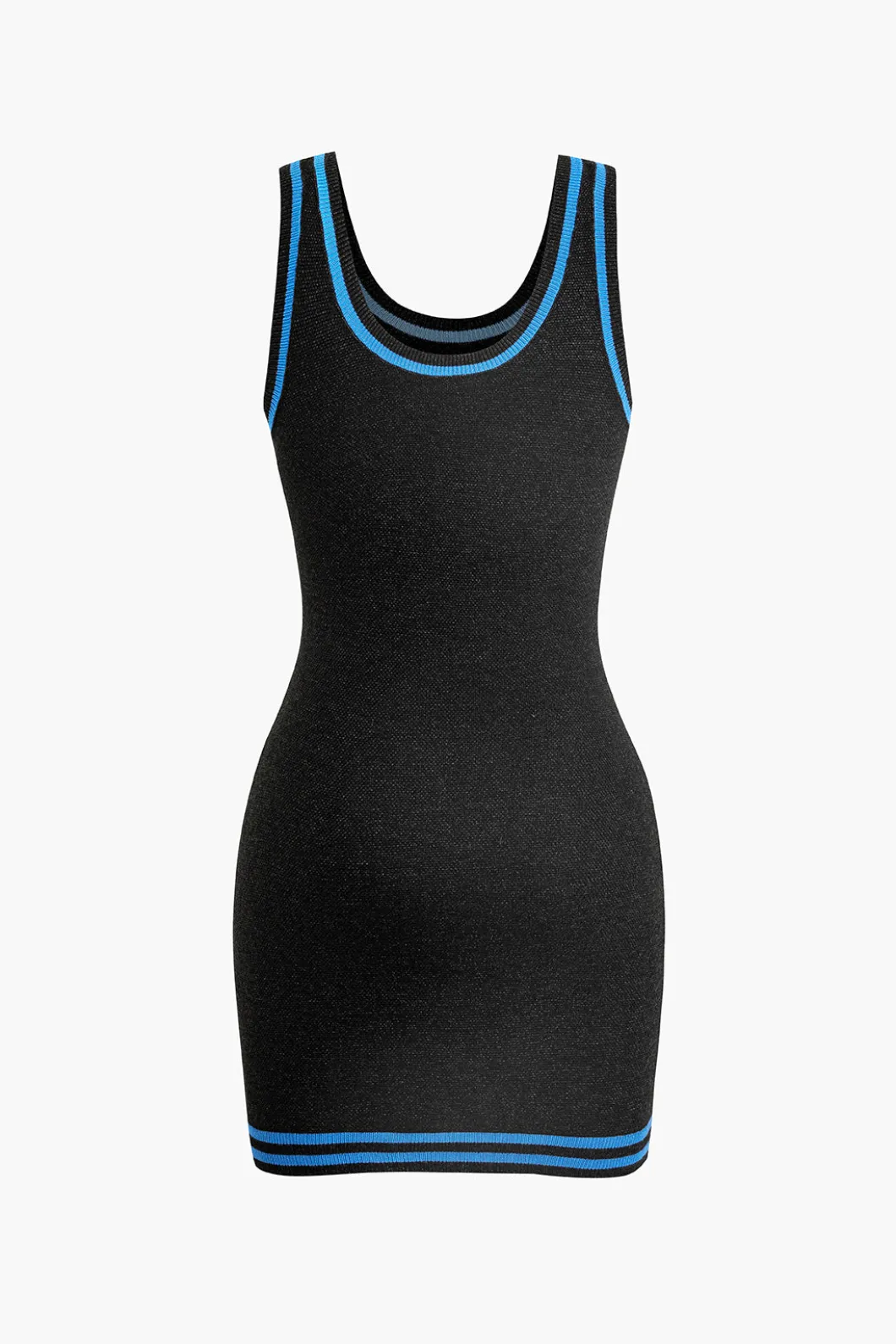 Contrast Knit Tank Mini Dress>MICAS Outlet