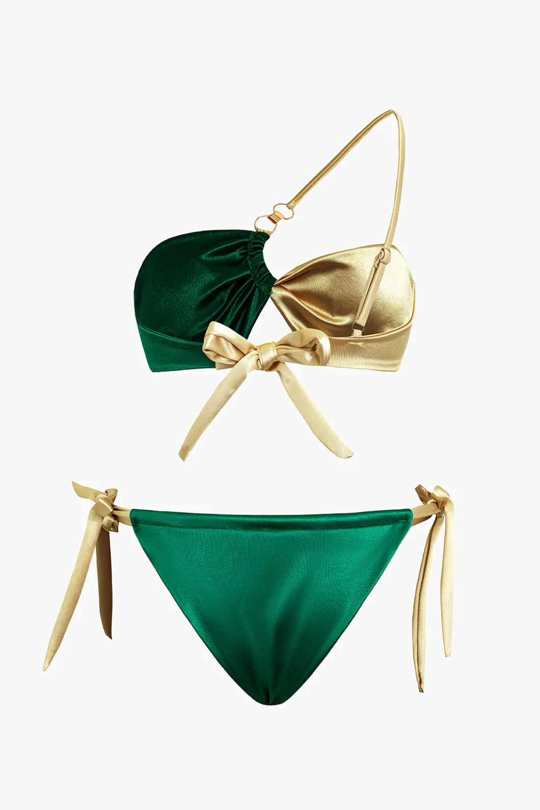 Contrast Knot Bikini Set>MICAS Clearance