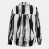 Contrast Print Long-Sleeve Shirt>MICAS Discount